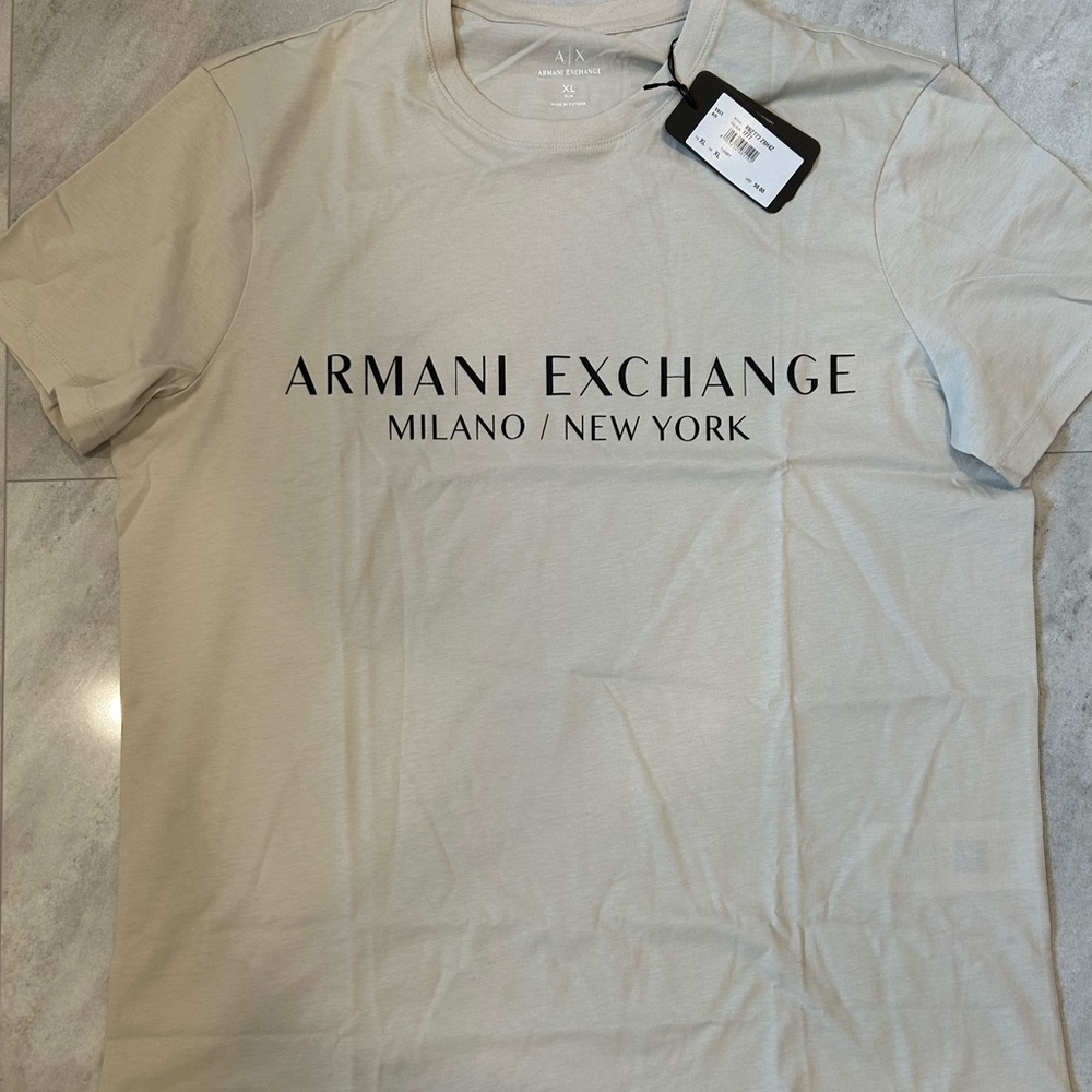 NWT Armani Exchange Slim Cut T-shirt XL